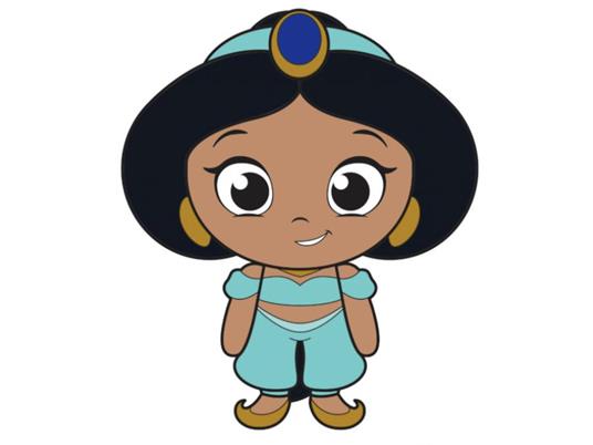 Disney: Sambro - Principessa Jasmine Lil Bodz Peluche 28Cm Con Suono