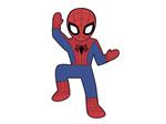 Marvel: Sambro - Spiderman Peluche 30Cm In Azione