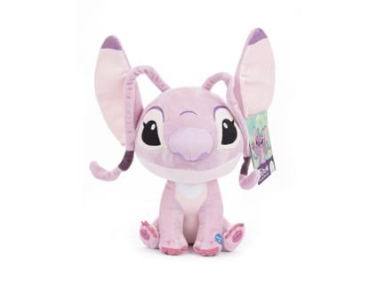 Disney: Pts - Angel - Stitch Rosa - Lil Bodz (Peluche Con Suono 20 Cm)