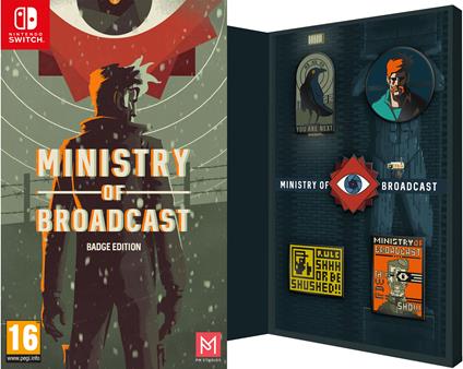 Ministry Of Broadcast Badge Edition Nintendo Switch Edizione Regno Unito