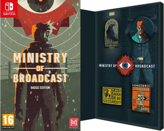 Ministry Of Broadcast Badge Edition Nintendo Switch Edizione Regno Unito
