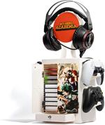 Numskull - NS2612, PS5 Inspired Gaming Locker, Controller Holder, Headset Stand for PS5, Xbox Series X S, Nintendo Switch - Official Numskull Merchandise, Multicolore