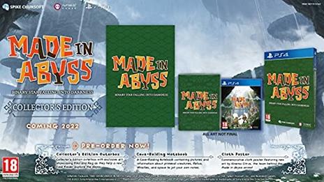Made In Abyss Collectors Edition Collector's PlayStation 4