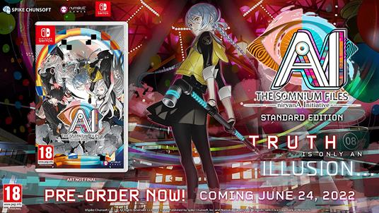 Ai the Somnium Files Nirvana Initiative - Nintendo Switch - 2