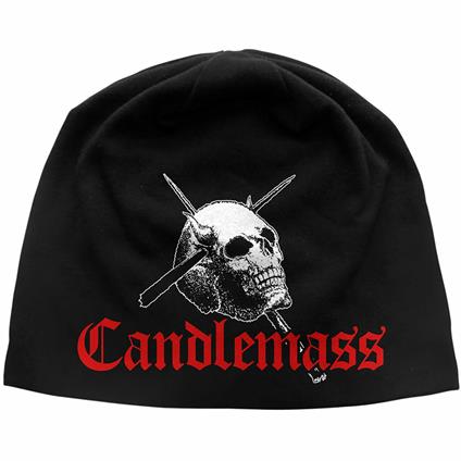 Candlemass: Skull & Logo Unisex Beanie Hat (Berretto)