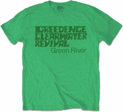 Creedence Clearwater Revival: Green River (T-Shirt Unisex Tg. L)