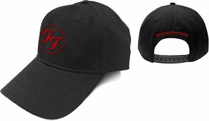 Foo Fighters: Red Circle Logo Unisex Baseball Cap (Cappellino)