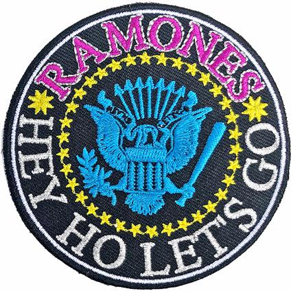 Ramones: Hey Ho Let'S Go V. 2 Standard Patch (Toppa)
