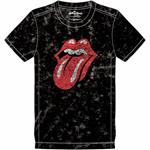 Rolling Stones (The): Snow Wash Classic Tongue (T-Shirt Unisex Tg. 2XL)