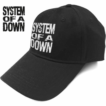 System Of A Down: Stacked Logo Baseball Cap (Cappellino)