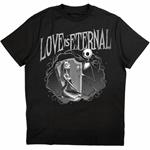 Disney - Disney Unisex Tee: The Nightmare Before Christmas Jack & Sally Love Is Eternal (Large)