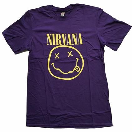 Nirvana: Yellow Smiley (T-Shirt Unisex Tg. 2XL)