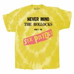 Sex Pistols: Never Mind The Bollocks Original Album (Dip-Dye) (T-Shirt Unisex Tg. S)