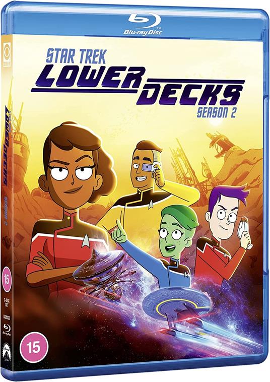 Star Trek - Lower Decks Season 2 (Import UK) (Blu-ray) di Barry J. Kelly,Juno John Lee,Kim Arndt,Bob Suarez,Jason Zurek - Blu-ray