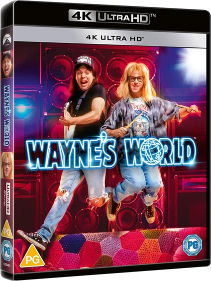 Wayne's World (Fusi di testa) (Import UK) (4K Ultra HD) di Penelope Spherris - Blu-ray + Blu-ray Ultra HD 4K