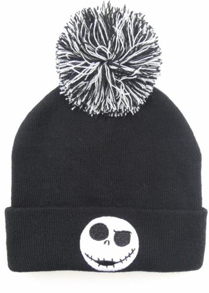 Berretto Disney Nightmare Before Christmas Jack Face Beanie Pom One Size