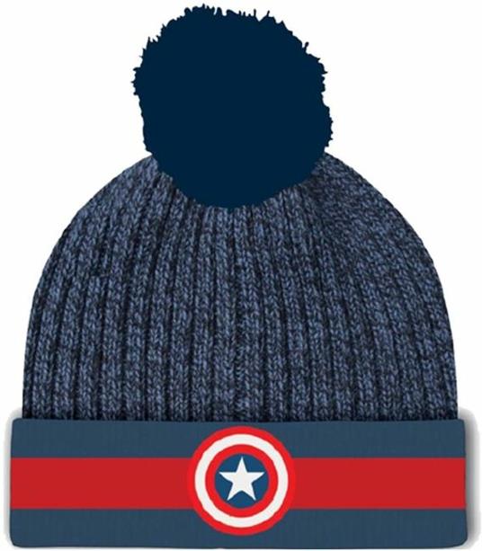 Berretto Marvel Captain America Shield Beanie One Size