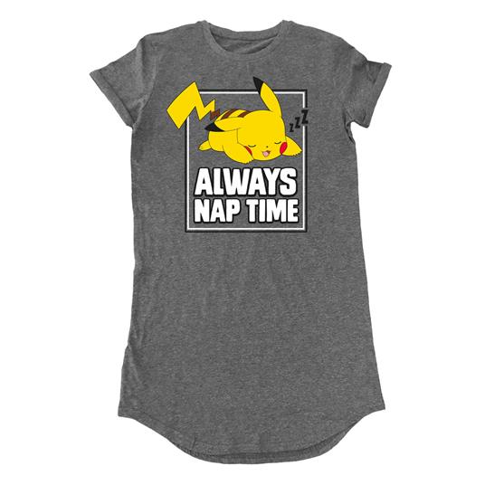 T-Shirt Dress Donna Tg. 2XL. Pokemon: Always Nap Time