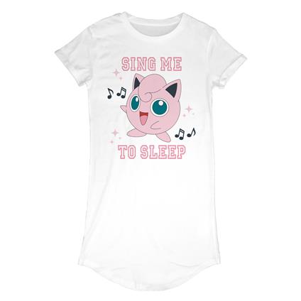 T-Shirt Dress Donna Tg. 2XL. Pokemon: Sing Me To Sleep