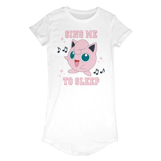 T-Shirt Dress Donna Tg. 2XL. Pokemon: Sing Me To Sleep