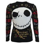 Disney: Nightmare Before Christmas - Holiday Scare King Knitted (Maglione Unisex Tg. 2Xl)