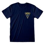 Stranger Things: Hawkins Police Badge (With Back Print) Navy (T-Shirt Unisex Tg. S)