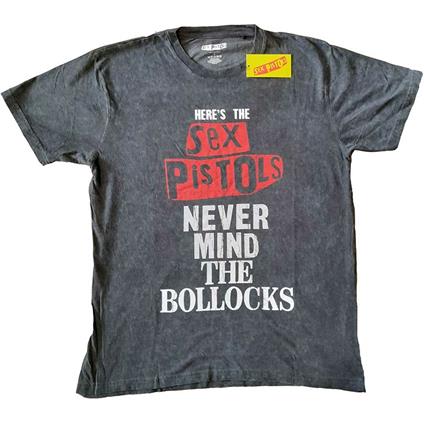 Sex Pistols: Nmtb Distressed (Dip-Dye) (T-Shirt Unisex Tg. M)
