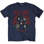 Guns N' Roses: Skulls Wreath (T-Shirt Unisex Tg. XL)