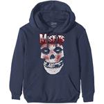 Misfits: Blood Drip Skull (Felpa Con Cappuccio Unisex Tg. M)