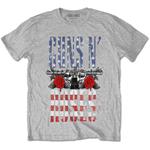 Guns N' Roses - Guns N' Roses Unisex T-Shirt: Us Flag In Logo (Large)