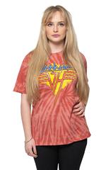 Wash Collection T-Shirt Unisex Tg. L Van Halen: Jagged Logo