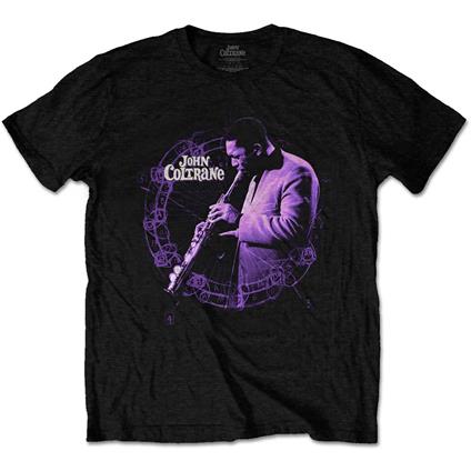 T-Shirt Unisex Tg. L John Coltrane: Circle Live