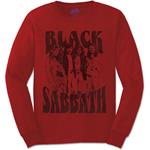 Maglia Manica Lunga Unisex Tg. L Black Sabbath: Band And Logo