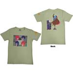 Beatles - The - The Beatles Unisex T-Shirt: Yellow Submarine Magic Piano (Back Print) (Large)