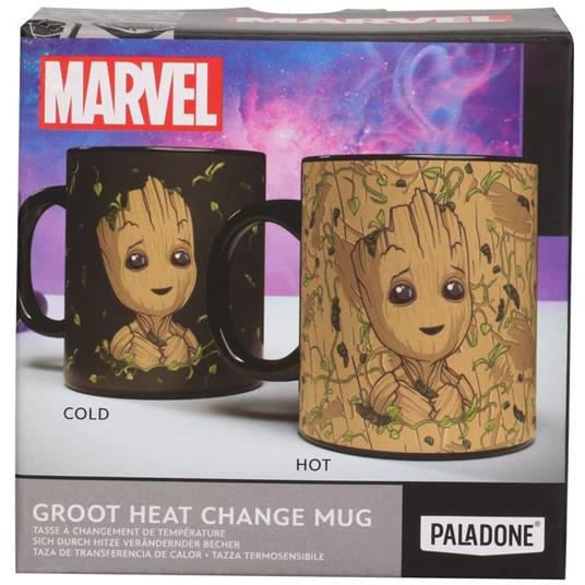 Marvel: Paladone - Guardians Of The Galaxy - Groot (Heat Change Mug / Tazza Termosensibile)