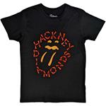 Rolling Stones - The - The Rolling Stones Unisex T-Shirt: Hackney Diamonds Negative Tongue (X-Large)