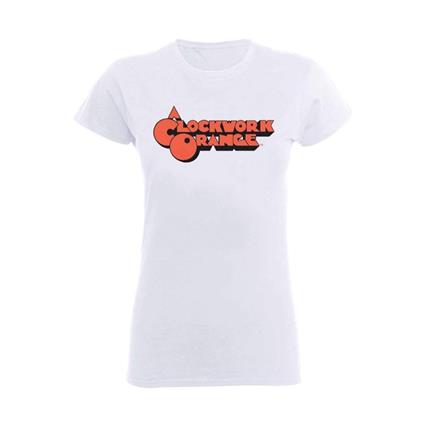 T-Shirt Donna Clockwork Orange (A). Logo. Taglia XL