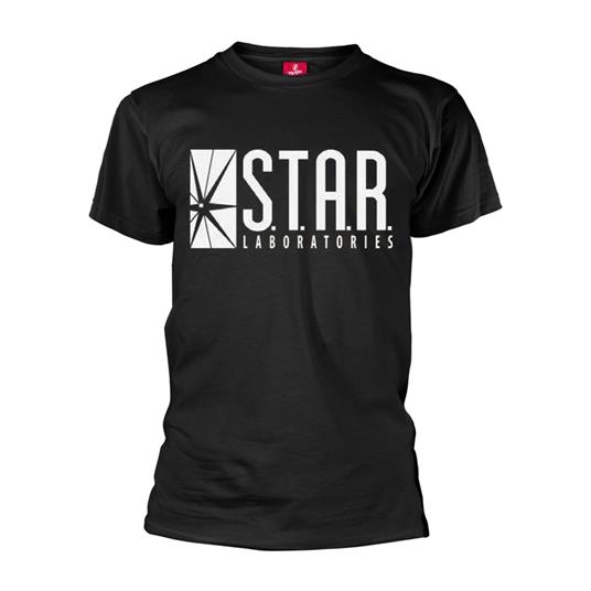 T-Shirt Unisex Tg. XL Dc Originals. Flash Star Labs Logo
