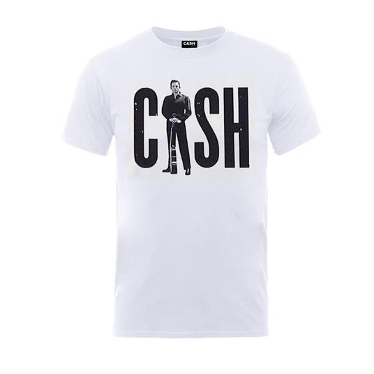 T-Shirt Unisex Tg. XL Johnny Cash. Standing Cash