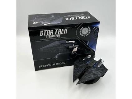 Star Trek Starship Diecast Mini Replicas Section 31 Fighter Eaglemoss Publications Ltd.
