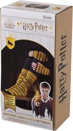 Wizarding World Of Harry Potter - Harry Potter - Hufflepuff Mittens And Slouch Socks