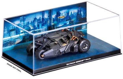 Eaglemoss 1:43 Dc Batman Begins Movie - Batmobile Tumbler New Nuova
