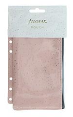 Filofax Astuccio con cerniera - Confetti Rose Quartz, 132709