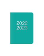 Agenda accademica Letts 2022/23, 12 mesi, settimanale, Dazzle A6, turchese - 15 x 10,5 cm