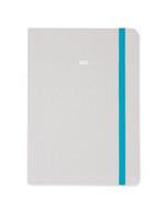 Agenda Letts 2023, 12 mesi, settimanale, Raw A5, Grigio - 21 x 15 cm