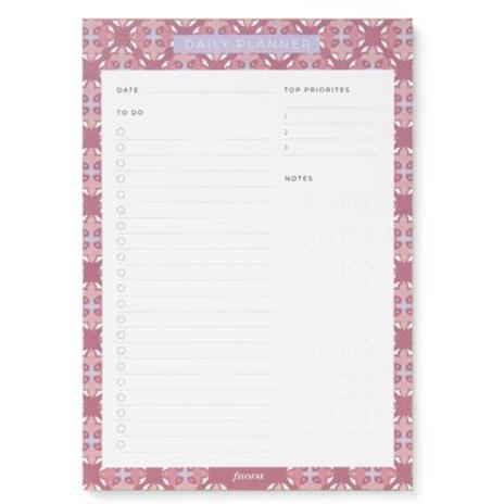 Taccuino Mediterranean Daily Planner Notepad (with magnet)