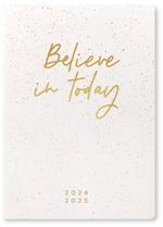 Agenda accademica Letts 2024-2025, 12 mesi, settimanale, Inspire A5 White - 21 x 15 cm