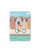 Cartoleria Agenda annuale 2025 Letts 12 Mesi, Wanderlust A6 settimanale Amsterdam - 14,8 x 10,5 cm Letts