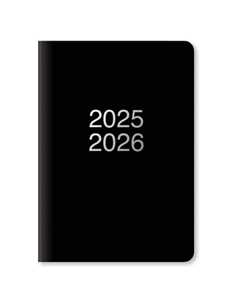 Cartoleria Agenda accademica 2025-2026 Dazzle A5 Settimanale Black - 21 x 14,8 cm Letts