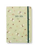 Agenda accademica 2025-2026 Bumblebee A5 Giornaliero Salvia - 21 x 14,8 cm